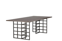 Spisebord Ystad 100×220 (mocca farge)