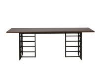 Spisebord Ystad 100×220 (mocca farge)