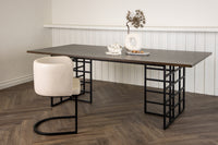 Spisebord Ystad 100×220 (mocca farge)