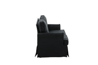 Anton sofa – svart stoff