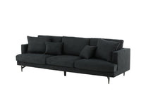 Sofa 3-seter Sofia (svart)