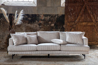 Sofa 3-seter Sofia (lys beige)