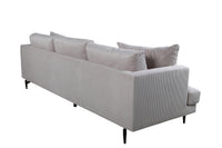 Sofa 3-seter Sofia (lys beige)