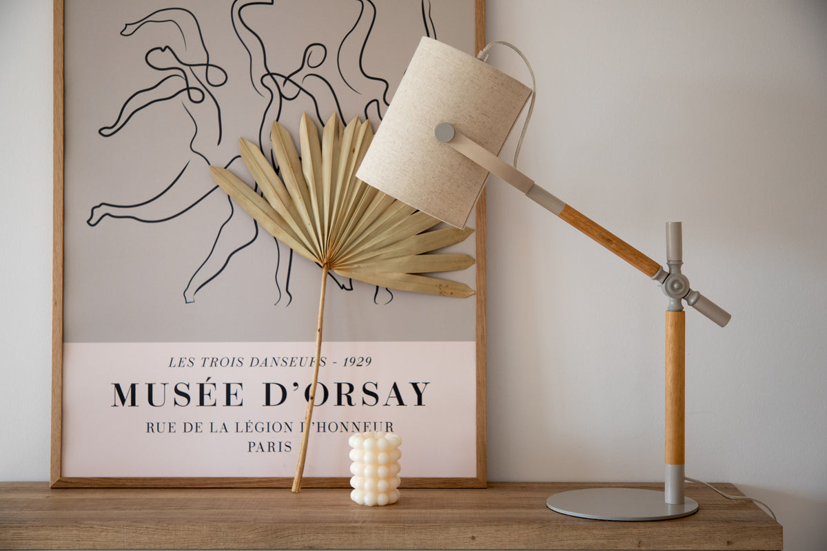 Bordlampe Dennis Sand farger