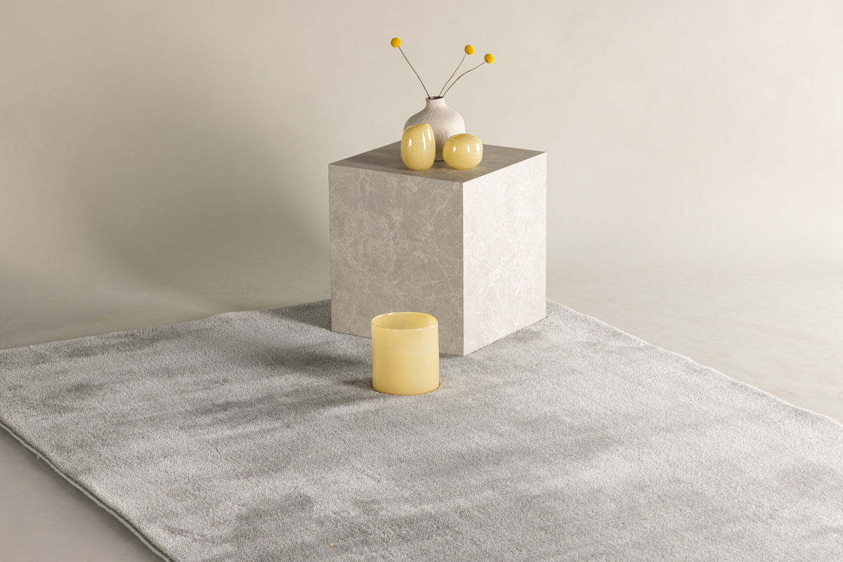 Rektangulært teppe «Blanca» 290 x 200 (lys grå)
