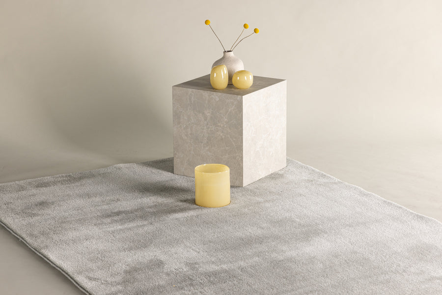 Rektangulært teppe «Blanca» 290 x 200 (lys grå)