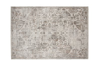 Cleo rektangulære teppe 290 x 200 sølv