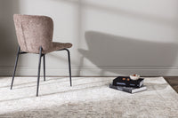 Cleo rektangulære teppe 290 x 200 sølv