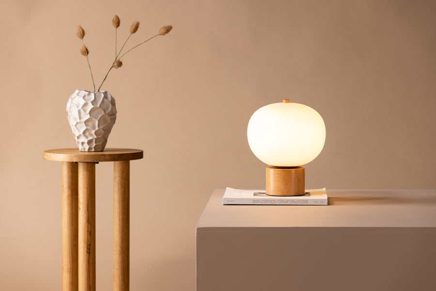 Bordlampe Cholet Natur