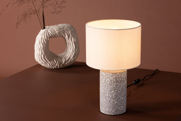 Bordlampe Dijon grå