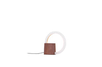 Bordlampe Brive valnøtt