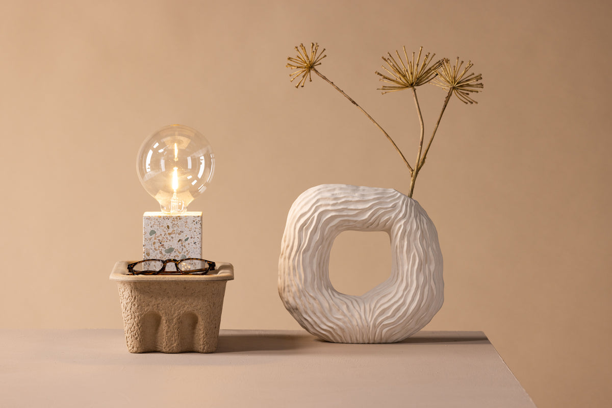 Bordlampe Rilche Grå