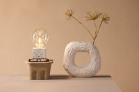 Bordlampe Rilche Grå