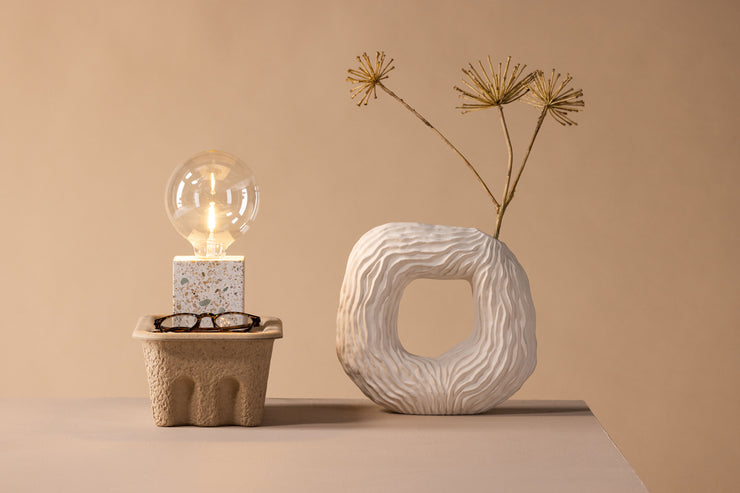 Bordlampe Rilche Grå