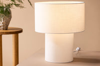 Bordlampe Globia Hvit