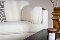Sofa 3 seter Boom (hvit)