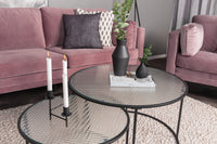 Sofa 3 seter Boom (rosa farge)