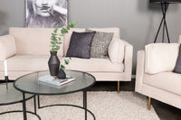 Sofa 3 seter Boom (lys beige)