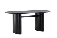 Spisebord Isolde 75x180x90 (svart)