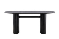 Spisebord Isolde 75x180x90 (svart)