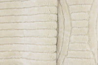 Rektangulært teppe «Niklas» 290 x 200 (hvit)