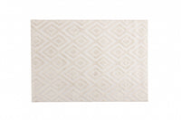 Rektangulært teppe Pia 290 x 200 (hvit)