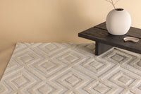 Rektangulært teppe Pia 290 x 200 (beige)