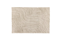 295x395cm. MELLE rektangulære teppe (beige)