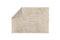 295x395cm.  MELLE rektangulære teppe (beige)