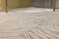 295x395cm.  MELLE rektangulære teppe (beige)