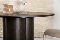 Spisebord Olivia ⌀110 (Mocca farge)