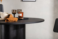Spisebord Olivia ⌀110 (svart)