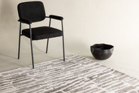 Rektangulært teppe «Milos» 395 x 295 (grå farge)
