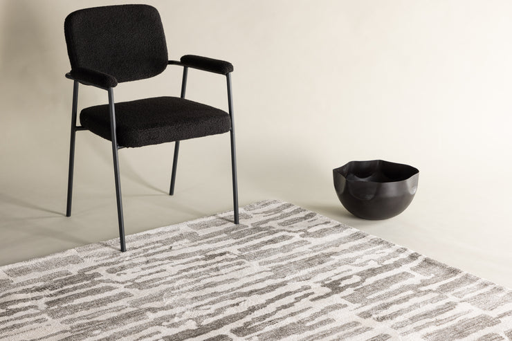 Rektangulært teppe «Milos» 290 x 200 (grå)