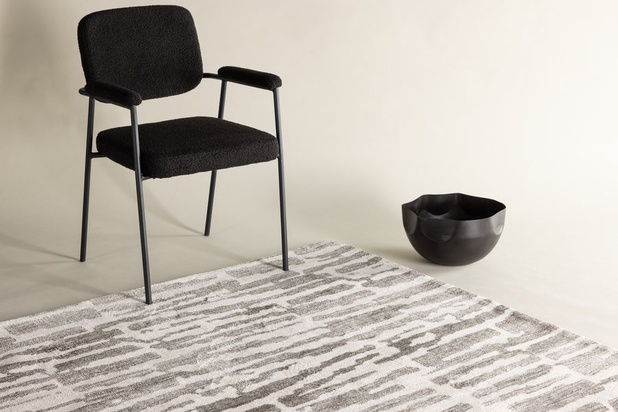 Rektangulært teppe «Milos» 290 x 200 (grå)