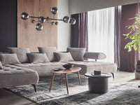 Hjørnesofa Seledo XL 385x224cm. (med elektrisk skyvedel)