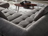 Hjørnesofa Seledo XL 385x224cm. (med elektrisk skyvedel)