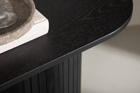 Sidebord Bianca (svart) 40×130