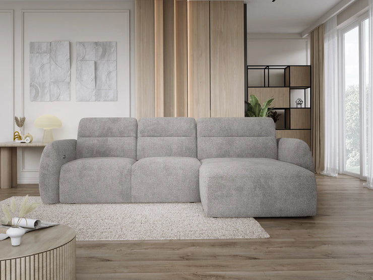 Hjørnesofa Calvano S med elektrisk seteforlengelse