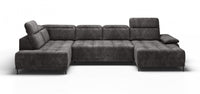 Hjørnesofa Focus XL 352x204cm.