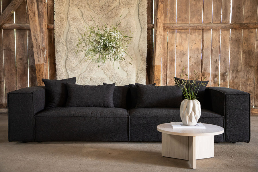 Sofa 3-seter Gillholmen (svart)