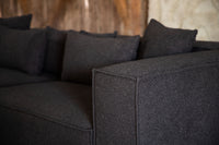 Sofa 3-seter Gillholmen (svart)