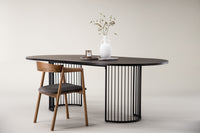 Spisebord Hamneskar 110×220 (Sort)