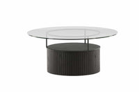 sofabord Bovall (ø90cm. svart)