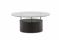 sofabord Bovall (ø90cm. svart)