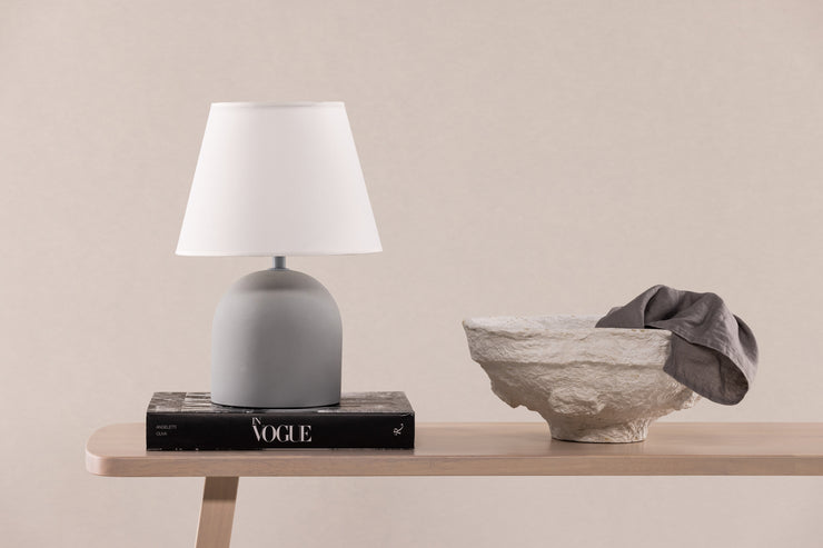 Bordlampe Styros Grå