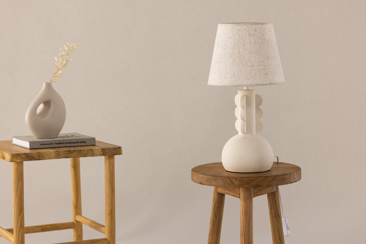Bordlampe Mellerud Sandfarger