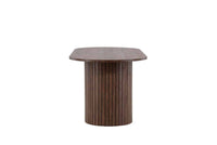 Haron spisebord 200x90x75cm. (mocca farge)