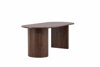 Haron spisebord 200x90x75cm. (mocca farge)