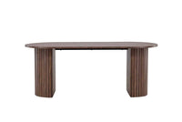 Haron spisebord 200x90x75cm. (mocca farge)
